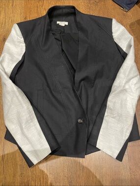 Helmut Lang Black Jacket with Silver Label